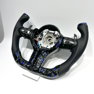 Volant en fibre de carbone forgé style <span class=keywords><strong>F1</strong></span> pour BMW M3 M5 Série 1 Série 2 Série 3 Série 5 Série 6 Série F Série <span class=keywords><strong>7</strong></span> - Product Image 4