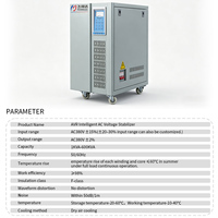 Régulateur de tension automatique monophasé AC SVC Direct Factory FXD 10-100KVA, stabilisateur en cuivre avec écran LCD 50/60Hz haute performance