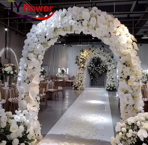 JY Events Party Centerpieces Table Ball Stand Wedding Decoration Silk <strong>Flower</strong> <strong>Vase</strong> Modern High Quality - Product Image 4