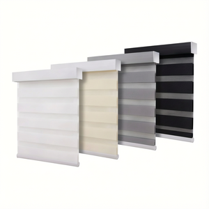 Persianas Zebra Inalámbricas Coloridas ZSTARR, Tela Impermeable con Sistema de Seguridad, Ideales <span class=keywords><strong>para</strong></span> Niños y Mascotas, <span class=keywords><strong>para</strong></span> Decoración de Ventanas de Sala de Estar - Product Image 1