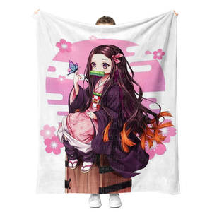 Nouveau dessin animé personnalisé <span class=keywords><strong>Anime</strong></span> démon tueur sieste couverture quatre saisons couverture pour étudiant et enfants - Product Image 1