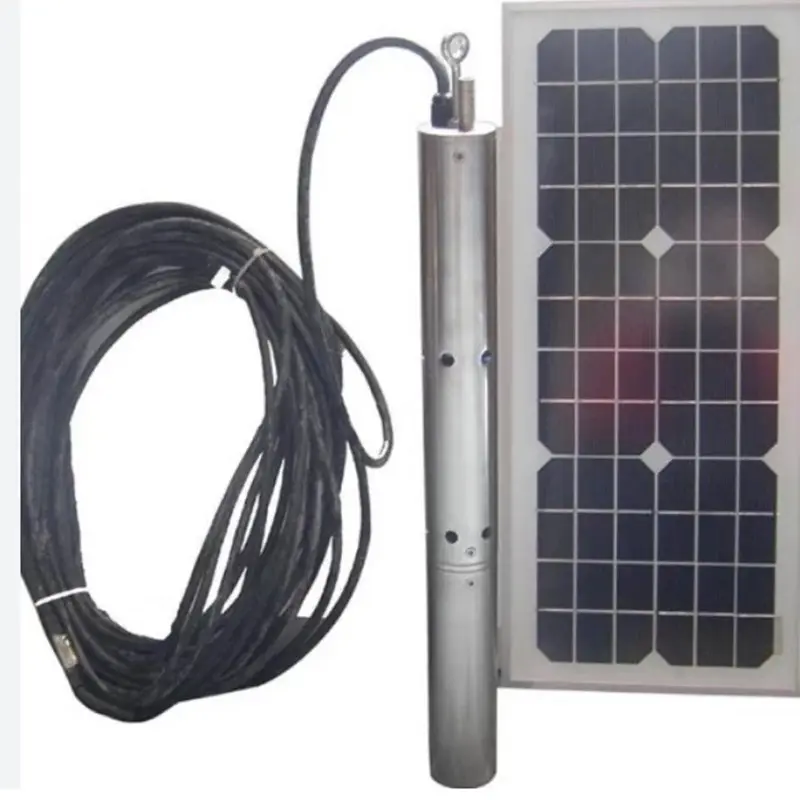 Uwant Custom 0,75 Zoll 56m Schraube Solarenergie Tauch bohrloch Wasserpumpe Tiefbrunnen pumpe Solar pumpe