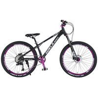 Vélo de montagne en alliage d'aluminium, cadre souple, 18 vitesses, selle confortable, léger, amortissement pneumatique, freins à double disque, 26 pouces, pas cher