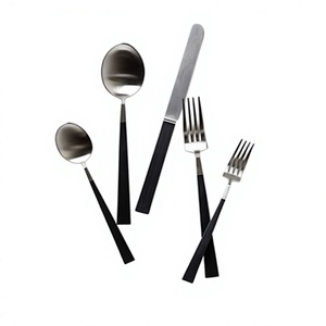 304 SS Luxury 5-Piece Cutlery Set New Arrival Stainless Steel Designer Flatware Tableware Party <b>STAR</b> CRAFTS INDIA - Product Image 1
