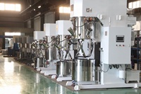 30L Edelstahl-Vakuum-Doppelplanetenmischer mit Wechselstrommotor für chemische Verarbeitung und automatische Schlamm-Mischung