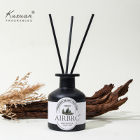 Diffuseur à Bâtonnets 120 ml, Ventes Flash, Luxe Sans Flamme, Huile Essentielle Naturelle, Parfum d'Ambiance Cristal pour Chambre et Bureau