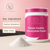 Créatine monohydrate en poudre à marque privée, complément nutritionnel sportif, saveur fraise, 9g par portion, formule personnalisée pour