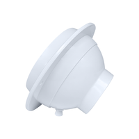 Diffuseur sphérique réglable en ABS pour système d'air frais et projet de ventilation de cuisine