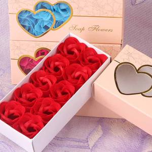 <b>Gift</b> Valentine's Day 10 double-heart roses soap flower <b>gift</b> <b>box</b> Festive supplies simulation soap flower <b>gift</b> <b>box</b> - Product Image 6