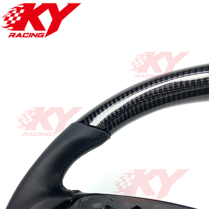 Volant de voiture sport en fibre de carbone personnalisé pour BMW E46 E39 M3 E90 E87 M5 E92 E63 E60 E30 E70 X5 X1 X3 F10 F20 F30 - Product Image 2