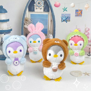 Llaveros de pingüino de peluche suaves y esponjosos, rellenos de algodón, accesorios para bolsos, recuerdo turístico - Product Image 2