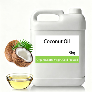<span class=keywords><strong>Olio</strong></span> <span class=keywords><strong>di</strong></span> <span class=keywords><strong>Cocco</strong></span> Vergine Biologico Pressato a Freddo OEM ODM per Riparazione Capelli, Cura della Pelle, Nutrizione, SPA e Massaggi Corpo - Product Image 1