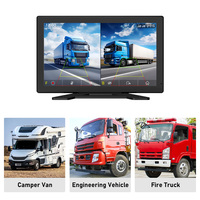 Cámara de Tablero Inteligente Portátil HD 1080P para Camión/Autobús/RV con Intercomunicador de Voz FM y Sistema de Seguridad Activa ADAS
