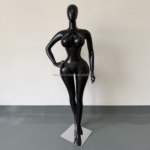 Mannequins féminins en fibre de verre grandeur nature <span class=keywords><strong>avec</strong></span> une poitrine et des hanches généreuses, corps galbé, taille plus, <span class=keywords><strong>mannequin</strong></span> <span class=keywords><strong>femme</strong></span> doré, gros seins - Product Image 6
