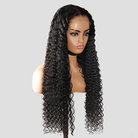 Brésilien moins 300 en ligne Pixie gros humain Curl à la main femmes colle pouces plumé 5*5 hd dentelle frontale perruque