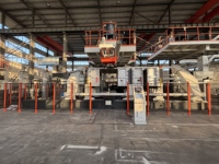 Máquina de moldeo por soplado doble estación eficiente para tanques IBC bicapa HDPE gran capacidad