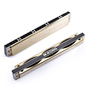 <span class=keywords><strong>Harmonica</strong></span> polyphonique 24 trous <span class=keywords><strong>Harmonica</strong></span> à touches C pour débutants - Product Image 4