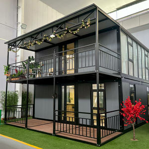 บ้านพับได้ขนาดใหญ่ <span class=keywords><strong>2</strong></span> <span class=keywords><strong>ห้อง</strong></span>นอน ขนาด 20 ฟุต สำหรับอยู่อาศัยสมัยใหม่ ใช้เป็นออฟฟิศ หรือให้เช่าระยะสั้น - Product Image 1