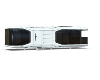 La plus petite maison de capsule Vente minuscule Vessal Semaine flottante Maison de capsule flottante