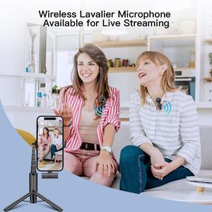 Hot 2in1 bluetooths <span class=keywords><strong>Microphone</strong></span> K10 không dây Lavalier <span class=keywords><strong>Microphone</strong></span> giảm tiếng ồn ngoài trời phát sóng trực tiếp USB Lavalier <span class=keywords><strong>Microphone</strong></span> - Product Image 5
