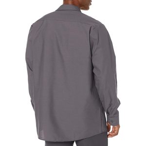 Vêtement de travail industriel personnalisé Combinaison solide à manches longues Salopette respirante en soie et polyester Paquet de X-Large-2 de charbon de bois Solide personnalisé - Product Image 5