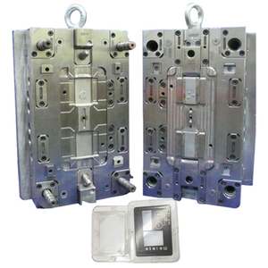 Service de moulage par injection plastique de moule personnalisé pour boîte rectangulaire de couvercle acrylique transparent - Product Image 1