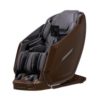 Fauteuil de massage moderne inclinable avec cuir écologique et style nordique élégant et soutien ergonomique, pour la maison et le bureau