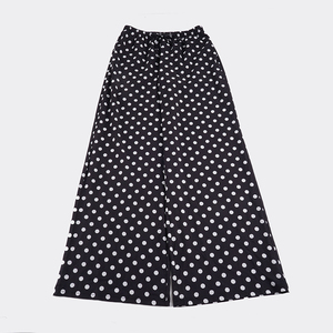 Pantalon de plage taille basse à pois style Y2K, décontracté et ample, streetwear pour femme, vente en gros - Product Image 6