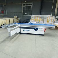 Petite scie à panneaux CNC 380V, format compact pour feuilles de MDF et de contreplaqué