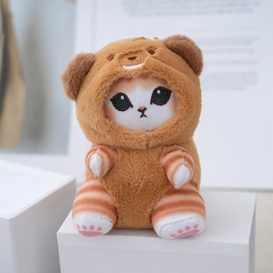 Llavero de Peluche de Gato Tiburón, Lindo y Moderno, Muñeco de Peluche de Gato Tiburón para Disfrazarse - Product Image 6