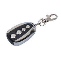 Duplicateur de télécommande automatique sans fil RF 433,92 MHz à code fixe et à code évolutif en métal pour ouvre-porte de garage/porte de portail