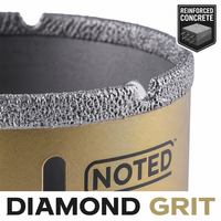 Kit de scies cloches diamantées OEM pour le perçage de trous dans les tuyaux de drainage et d'aération, diamètres 20mm, 25mm, 32mm, 40mm, 50mm, pour cuisine et salle de bain