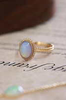 Bague en tungstène avec opale naturelle, couleur feu intense, design de niche haut de gamme, motif dragon et phénix, couleur bonbon, luxe léger, exquis, style Ins