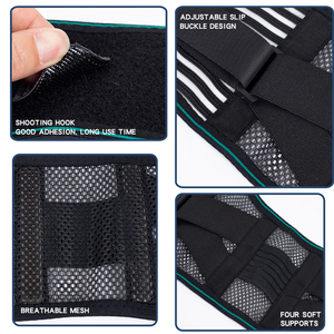 Ceinture de maintien lombaire de haute qualité, confortable et protectrice, réglable, pour hommes et femmes, vente chaude - Product Image 3