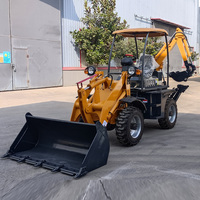 Chargeuse-pelleteuse chinoise bon marché avec prix compacte 4x4 dans la catégorie des mini-chargeuses-pelleteuses à vendre Mini tracteur chargeuse-pelleteuse