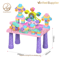 Juego de mesa de bloques de construcción de juguete para niños de nuevo diseño, juguetes de rompecabezas para niños, juguete educativo para niños pequeños, bloques de construcción
