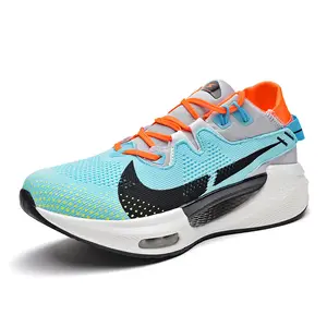 Ultra Light Zoom Air Cushion Running Shoes Marathon Breathable Shock Absorbing Sports Shoes