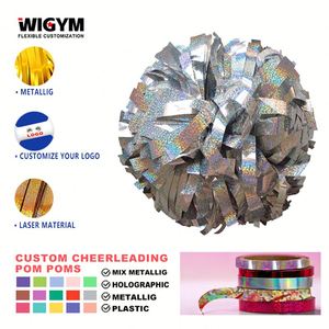 4 \ 6 \ 8 \ 10 inch cổ vũ POM poms kim loại khiêu vũ công cụ đào tạo cho trẻ em gái và người lớn cho trẻ em và người lớn - Product Image 2