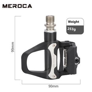 <span class=keywords><strong>Pedales</strong></span> automáticos de aleación de aluminio MEROCA R26 <span class=keywords><strong>para</strong></span> bicicletas de <span class=keywords><strong>carretera</strong></span> autoblocantes con rodamiento de 100x90mm <span class=keywords><strong>para</strong></span> sistema <span class=keywords><strong>SPD</strong></span> - Product Image 5