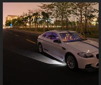Projecteur LED universel pour voiture, éclairage de bienvenue, ailes d'ange, lumière de courtoisie, éclairage de marchepied de porte de voiture