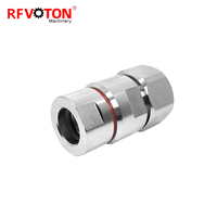 Placa RF con conector coaxial de níquel Abrazadera de enchufe macho tipo LC para cable coaxial alimentador 7/8