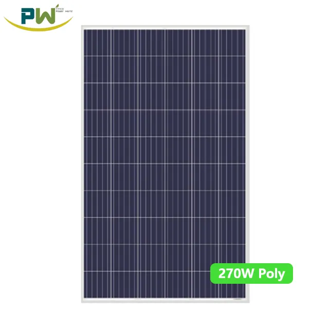 Panel güneş yüksek kalite güneş panelleri 270W Watt 60 hücreleri ile PV panelleri CE tüv sertifikası ile güneş enerjisi sistemi için