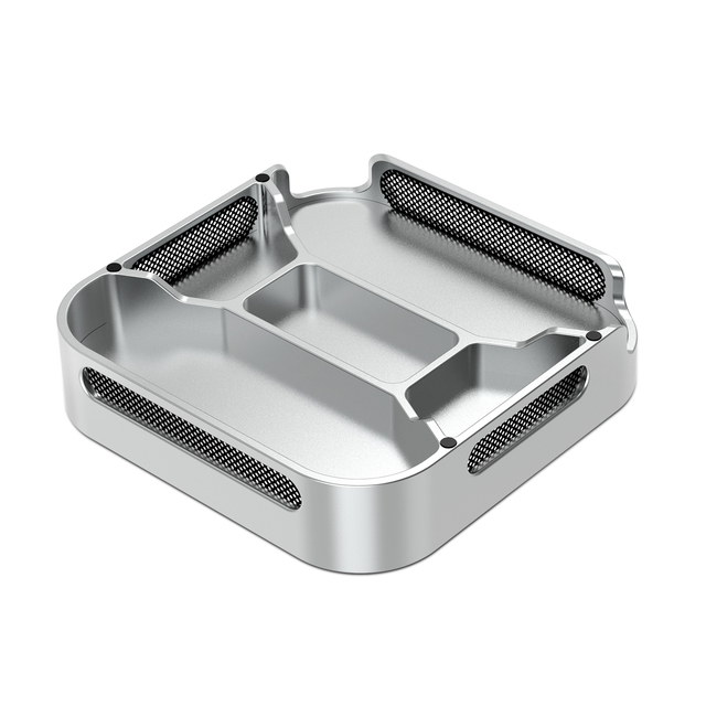 Aluminum Cooling Stand SSD Enclosure for Mac Mini M6/M5 Pro/M4/M4 Pro Desktop Height Raiser Active Heat Dissipation Dust Filter