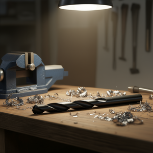 Hss Twist <b>Drill</b> <b>Bit</b> 3.9mm 75mm Length Short Series Black Coated - Product Image 3