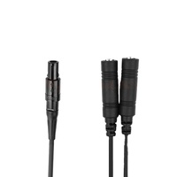 Adaptateur de câble d'aviation RayTalk pour casque Airbus, connecteurs de communication
