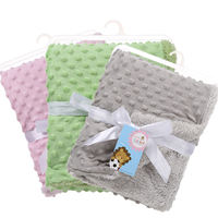 Couverture pour bébé, couverture en peluche chaude pour nourrisson, couverture enveloppante douillette pour nouveau-né, couverture en polaire douce pour tout-petit pour la crèche, la poussette et les voyages