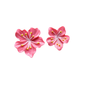 caoh Wind Blows Down Peach Blossoms - Accessoires en résine DIY mignons avec patchs, pinces et bandeaux pour cheveux - Product Image 5