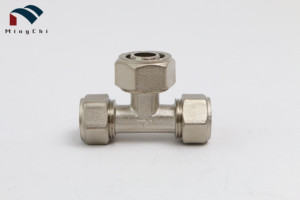 PEX Brass TEE Ba Cách Nước Cung Cấp Đường Ống Dẫn Nước Chất Liệu Phụ Kiện Vệ Sinh Nối Ống, Phụ Kiện Ống Vuông Kết Nối - Product Image 5