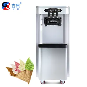 GQ-25DB three flavours ice cream CE verification Hot sales Supplier China Factory Commercial Ice Cream Machine making