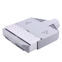 Lampadaire LED haute luminosité IP65 intelligent pour extérieur, 30W-300W, avec corps en alliage d'aluminium, réflecteur routier AC